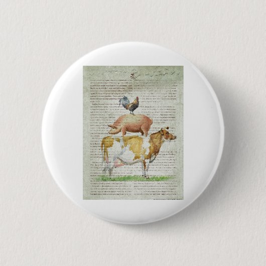 NOB11農場の立場B1.tif 缶バッジ (正面)