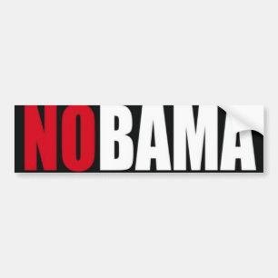 NOBAMAのバンパーステッカー バンパーステッカー