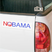 Nobamaのバンパーステッカー バンパーステッカー (トラック上)