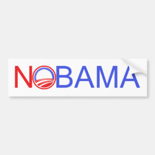 Nobamaのバンパーステッカー バンパーステッカー