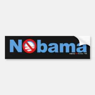 Nobamaのバンパーステッカー バンパーステッカー