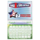 Nobamaへの秒読み2 yr カレンダー (3月 2027)