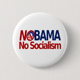 NOBAMA社会主義無し 缶バッジ