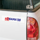nobama2 バンパーステッカー (トラック上)