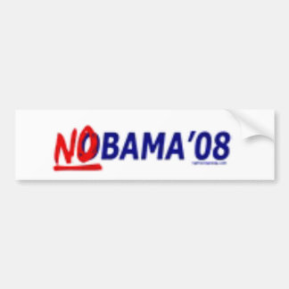 nobama2 バンパーステッカー