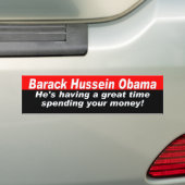 Nobama バンパーステッカー (車上)