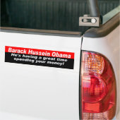 Nobama バンパーステッカー (トラック上)