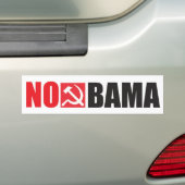 NoBama バンパーステッカー (車上)