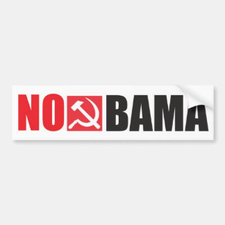 NoBama バンパーステッカー