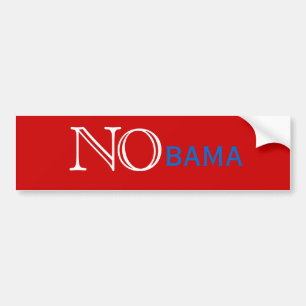NoBAMA バンパーステッカー
