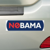 NOBAMA バンパーステッカー (車上)