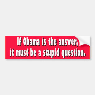 NOBAMA バンパーステッカー
