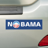 NObama バンパーステッカー (車上)