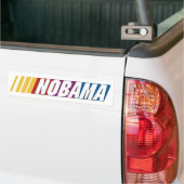NOBAMA バンパーステッカー (トラック上)