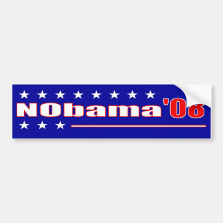 NObama バンパーステッカー