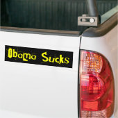 nobama バンパーステッカー (トラック上)