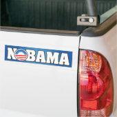 NOBAMA バンパーステッカー (トラック上)