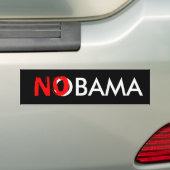 NOBAMA バンパーステッカー (車上)