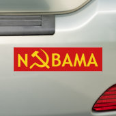 Nobama バンパーステッカー (車上)