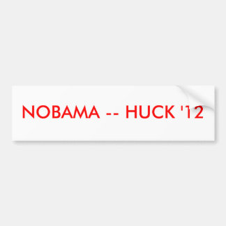 NOBAMA -- 吸水性の高いタオル地「12 バンパーステッカー