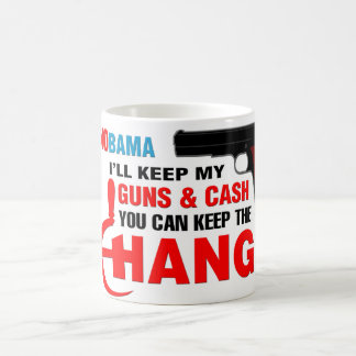Nobama -変更を保って下さい! コーヒーマグカップ