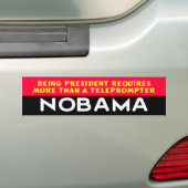 NOBAMA 0009 バンパーステッカー (車上)