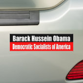 NOBAMA 0033 バンパーステッカー (車上)