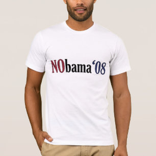 NObama 08のTシャツ Tシャツ