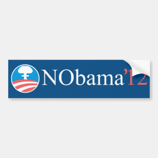 NObama 12 バンパーステッカー