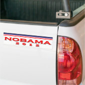 Nobama 2012年 バンパーステッカー (トラック上)