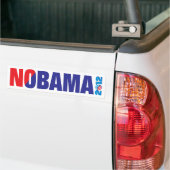 NOBAMA 2012年 バンパーステッカー (トラック上)
