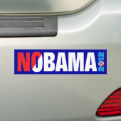 NOBAMA 2012年 バンパーステッカー (車上)