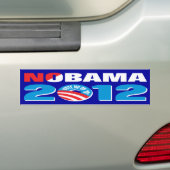 NOBAMA 2012年 バンパーステッカー (車上)