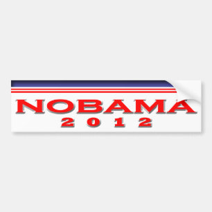Nobama 2012年 バンパーステッカー