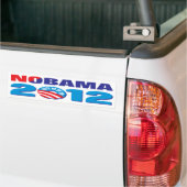 NOBAMA 2012年 バンパーステッカー (トラック上)