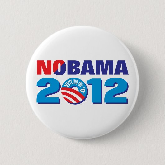 NOBAMA 2012年 缶バッジ (正面)