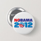 NOBAMA 2012年 缶バッジ (正面&裏面)