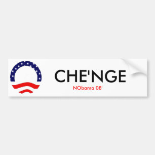 Nobama Che'nge バンパーステッカー