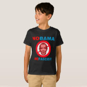 NOBAMA/NOFASCIST (v126x) Tシャツ (正面フル)