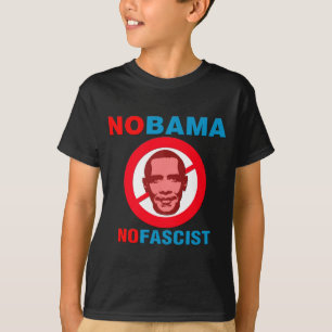 NOBAMA/NOFASCIST (v126x) Tシャツ