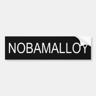 NOBAMALLOY バンパーステッカー