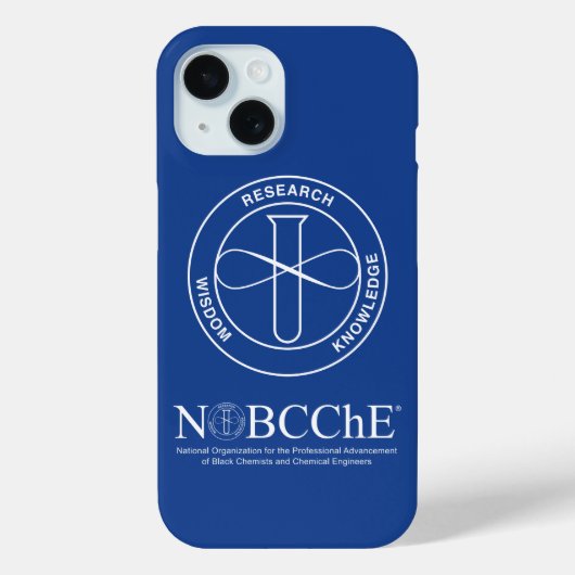 NOBCChEホワイトロゴ Case-Mate iPhoneケース (裏面)