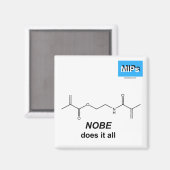 NOBEが全ての冷蔵庫用マグネット マグネット (正面/裏面)