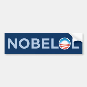 NOBELOLのバンパーステッカー バンパーステッカー