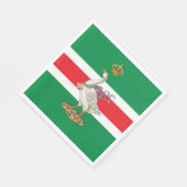 Nobile Contrada dell' Oca (Goose) Palio スタンダードランチョンナプキン (角)