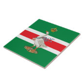 Nobile Contrada dell' Oca (Goose) Palio タイル (側面)