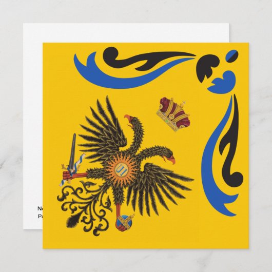 Nobile Contrada dell'Aquila Palio di Siena （イーグル） (正面/裏面)