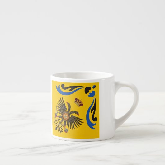 Nobile Contrada dell'Aquila Palio di Siena （イーグル） エスプレッソカップ (右)