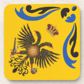 Nobile Contrada dell'Aquila Palio di Siena （イーグル） コースター (正面)