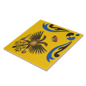 Nobile Contrada dell'Aquila Palio di Siena (イーグル) タイル (側面)